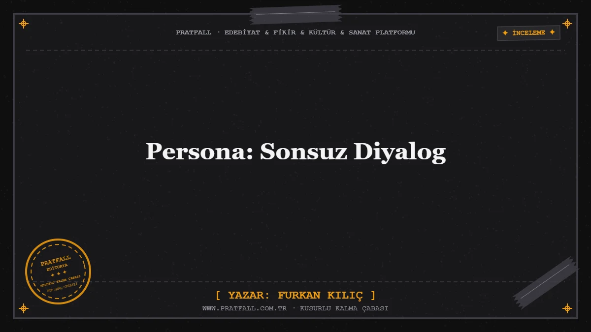 Persona: Sonsuz Diyalog
